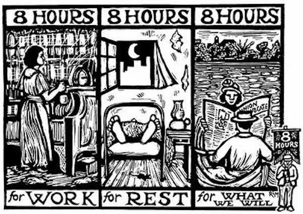 Let us not forget on this #InternationalWorkersDay that it was the organised, working-class struggle that won the basic rights we know today: the weekend was won, not given! May Day marks the struggle of workers the world over, both past and present:everyone should know this. ✊