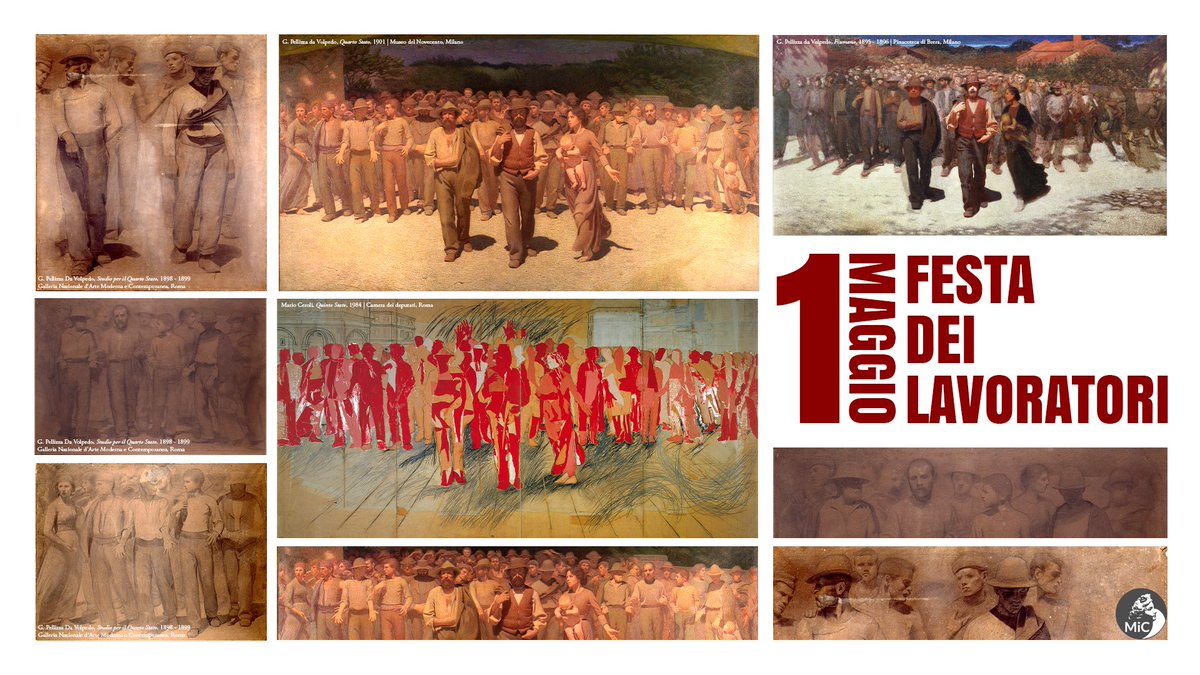 Ministero della Cultura (@mic_italia) on Twitter photo #1maggio, i #museitaliani per la #FestaDeiLavoratori: dal Quarto al Quinto Stato in mostra online le opere di Pellizza da Volpedo di @museobrera <a href="/LAGNroma/">Galleria Nazionale d'Arte Moderna e Contemporanea</a> <a href="/museodel900/">Museo del Novecento</a>. Ospite d'onore il Quinto Stato di Mario Ceroli (<a href="/Montecitorio/">Camera dei deputati</a>). cultura.gov.it/comunicato/205… / #MiC #FestaDelLavoro #1maggio, i #museitaliani per la #FestaDeiLavoratori: dal Quarto al Quinto Stato in mostra online le opere di Pellizza da Volpedo di @museobrera <a href="/LAGNroma/">Galleria Nazionale d'Arte Moderna e Contemporanea</a> <a href="/museodel900/">Museo del Novecento</a>. Ospite d'onore il Quinto Stato di Mario Ceroli (<a href="/Montecitorio/">Camera dei deputati</a>). cultura.gov.it/comunicato/205… / #MiC #FestaDelLavoro