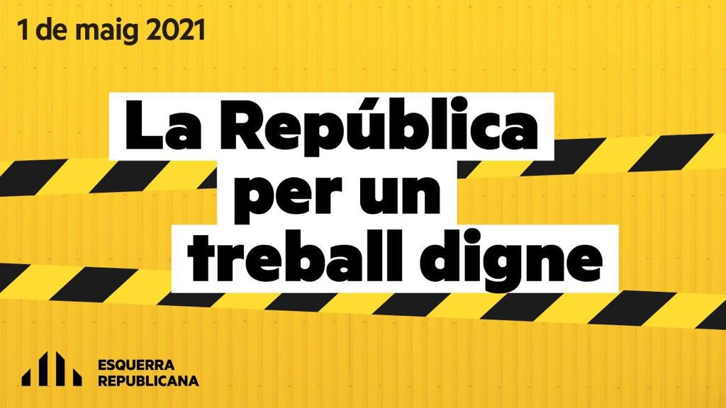 📢 Avui Dia Internacional dels Treballadors i Treballadores, i com cada dia, reivindiquem unes condicions de treball i de vida dignes. 🙋🏽‍♀️ Avui 1 de maig alcem la veu i seguim treballant per la #RepúblicadelTreballDigne!✊