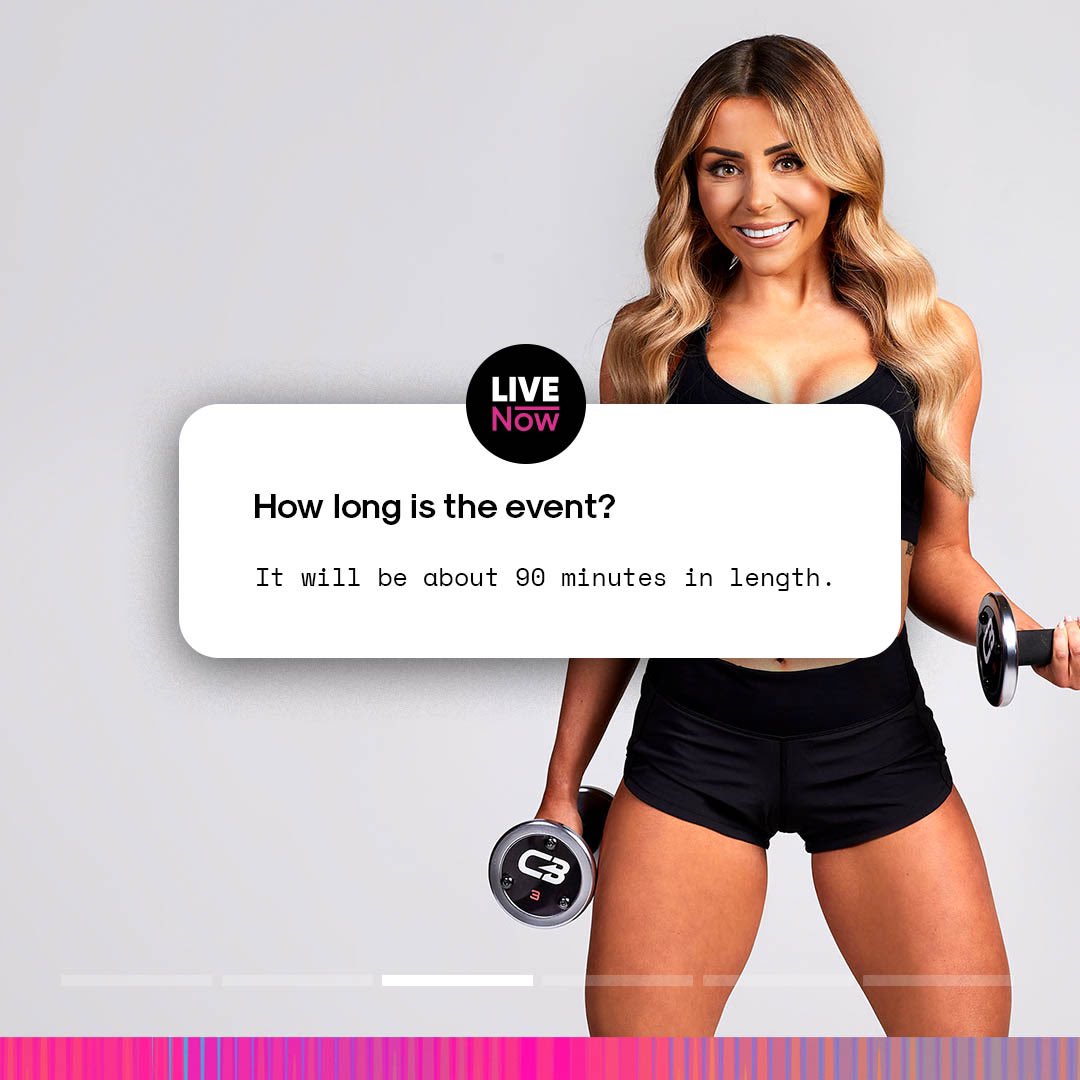 Ahead of today’s 45 min explosive fitness session with the iconic <a href="/_CourtneyBlack_/">Courtney Black</a> here are all the answers to your burning questions 🔥