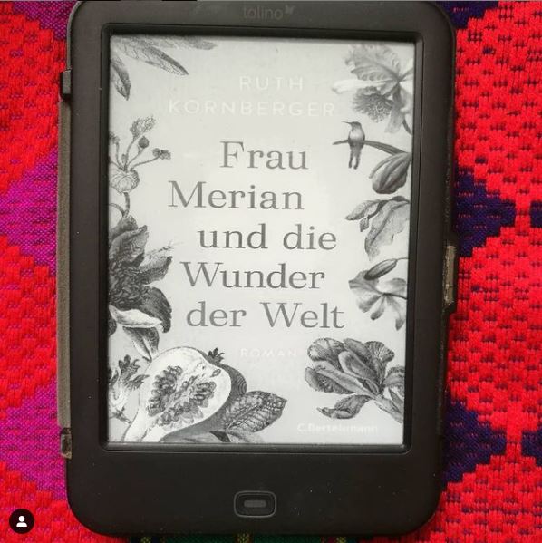 »Da soll es Pflanzen geben, die Vögel verschlingen, und Ameisen, die eine Maus auf dem Rücken tragen können. Was davon wohl stimmt?«
»Es ist wirklich alles größer dort. Manche Spinne hat Beine so lang wie Kochlöffelstiele.«
#FrauMerian ab heute als eBook #historischerroman #lesen
