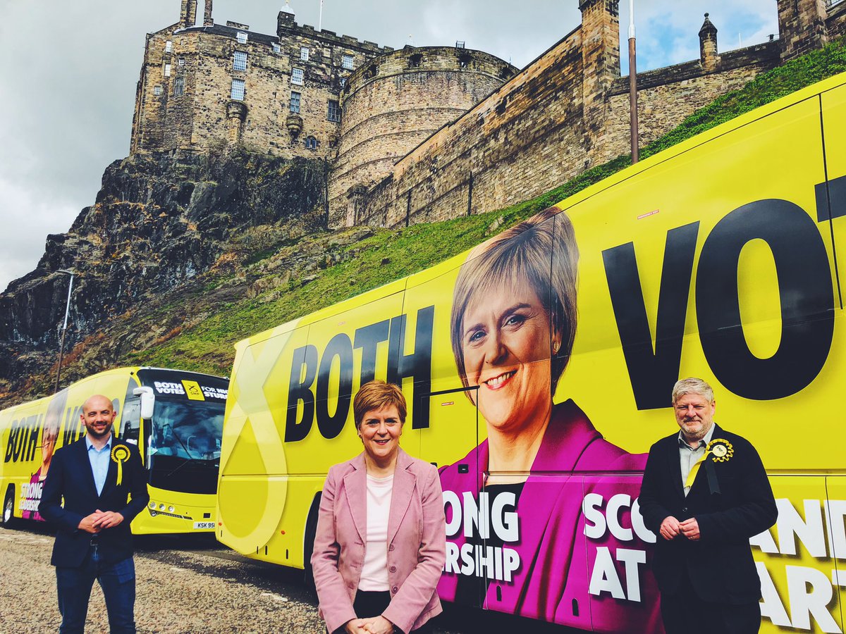 🏴󠁧󠁢󠁳󠁣󠁴󠁿 Make it #BothVotesSNP on Thursday 6th May for serious leadership in serious times, for COVID recovery, and when the time is right, a choice over our future. 

🗳 Every single vote will count.