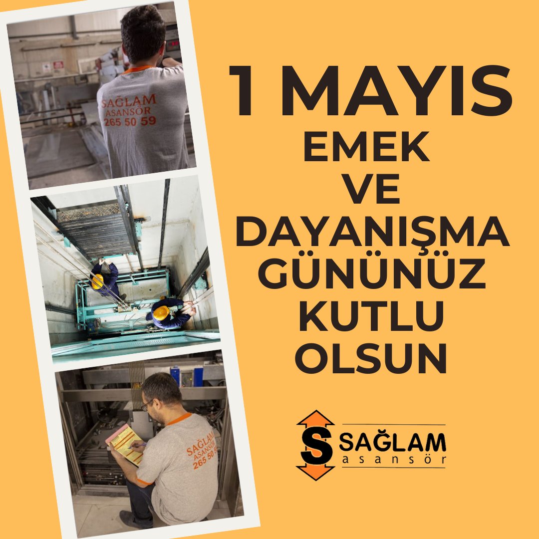 1 Mayıs Emek ve Dayanışma Gününüz Kutlu Olsun.
#Denizli
#Turkey
 #SaglamAsansor
#1MayısEmekveDayanısmaGuenue