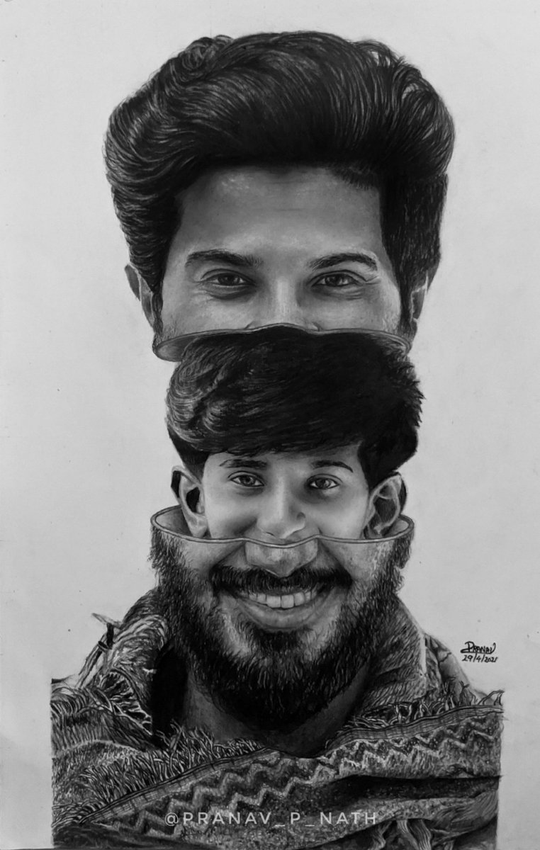pranav_p_nath's tweet image. Pic drawn by me😊
It almost took 45 hrs to complete this drawing...
Dedicated to @dulQuer