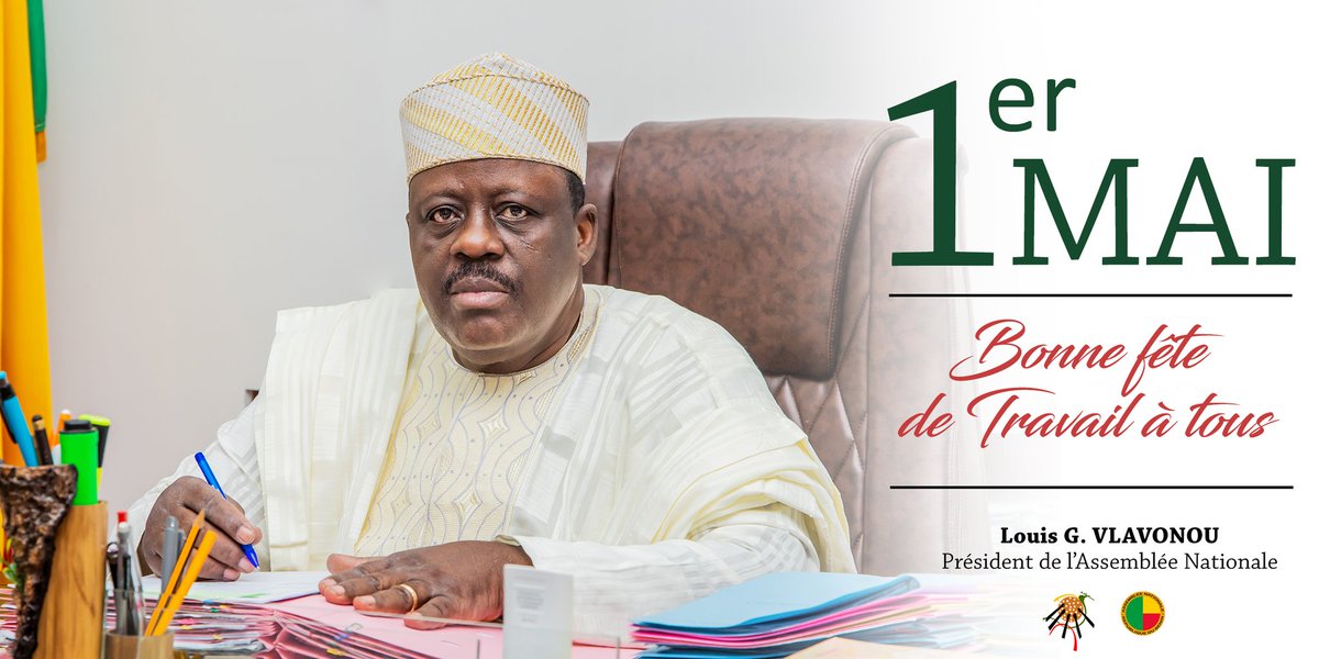 VlavonouLG's tweet photo. Bonne fête à tous les travailleurs du Bénin et du monde.

#LGV https://t.co/HfRzsamDT1