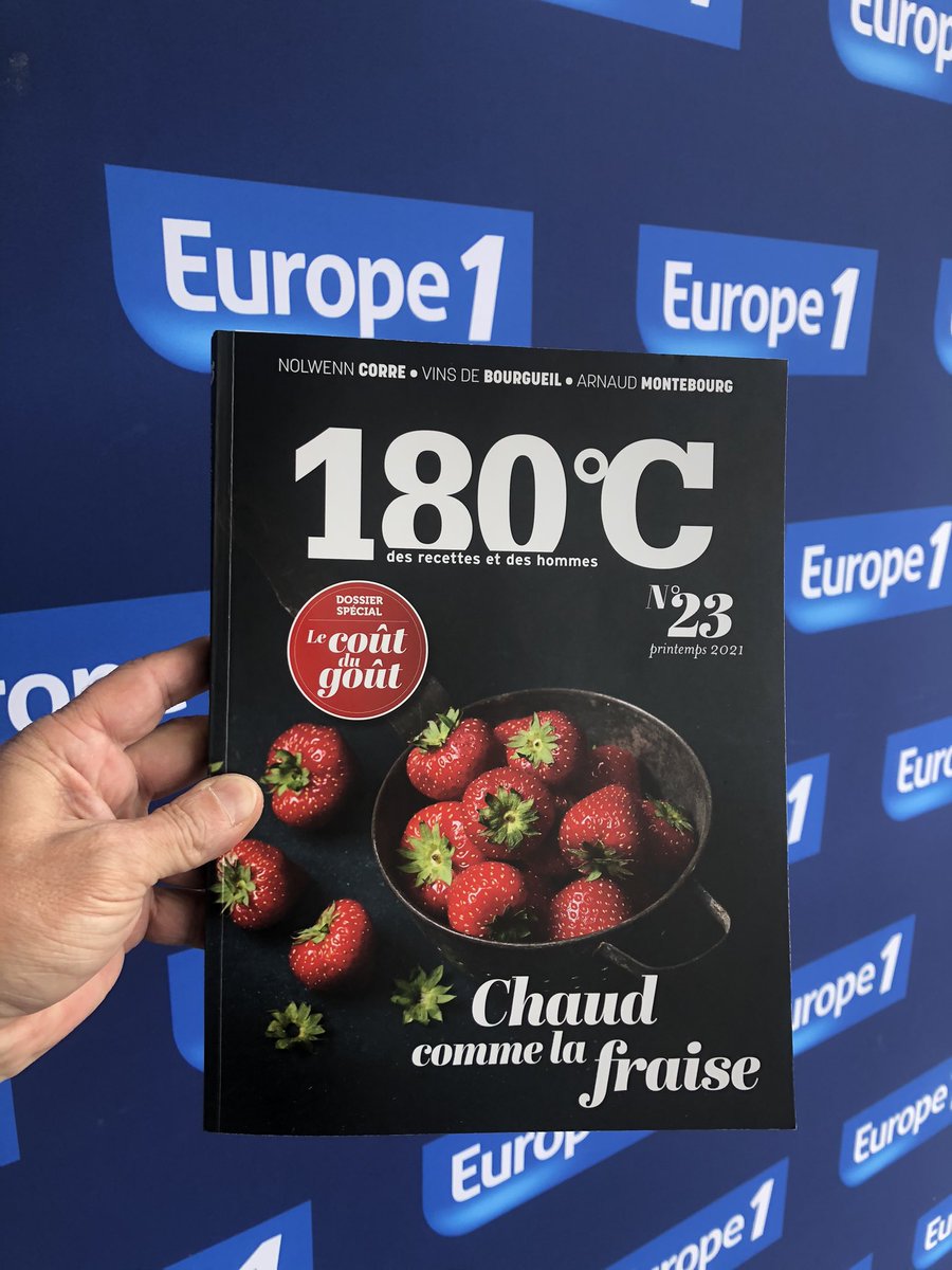 Philippe Toinard (@philippetoinard) on Twitter photo Ce samedi sur <a href="/Europe1/">Europe 1</a> dans La Table des Bons Vivants animée par Laurent Mariotte <a href="/Chalangrand/">charlotte langrand 🎥🍽️</a> et <a href="/OlivierPoels/">Olivier Poels</a> on parle du dossier spécial Le Coût du Goût paru dans le dernier numéro de <a href="/180C_LaRevue/">180°C</a>
Rendez-vous de 11h à 12h30
#mook #cuisine dossier #180c #emission #europe1 Ce samedi sur <a href="/Europe1/">Europe 1</a> dans La Table des Bons Vivants animée par Laurent Mariotte <a href="/Chalangrand/">charlotte langrand 🎥🍽️</a> et <a href="/OlivierPoels/">Olivier Poels</a> on parle du dossier spécial Le Coût du Goût paru dans le dernier numéro de <a href="/180C_LaRevue/">180°C</a>
Rendez-vous de 11h à 12h30
#mook #cuisine dossier #180c #emission #europe1