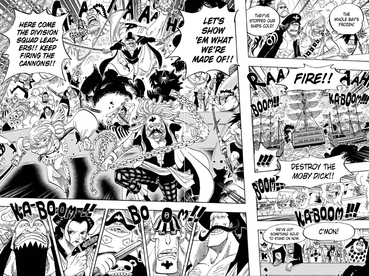 Au delà de la présence d’Akainu, Luffy n’était même pas dans le top 30 des plus puissants perso présents dans l’arc.On avait donc constamment peur pour lui car on savait que les grosses têtes étaient si fortes que Luffy pouvait potentiellement mourir à n’importe quel moment.