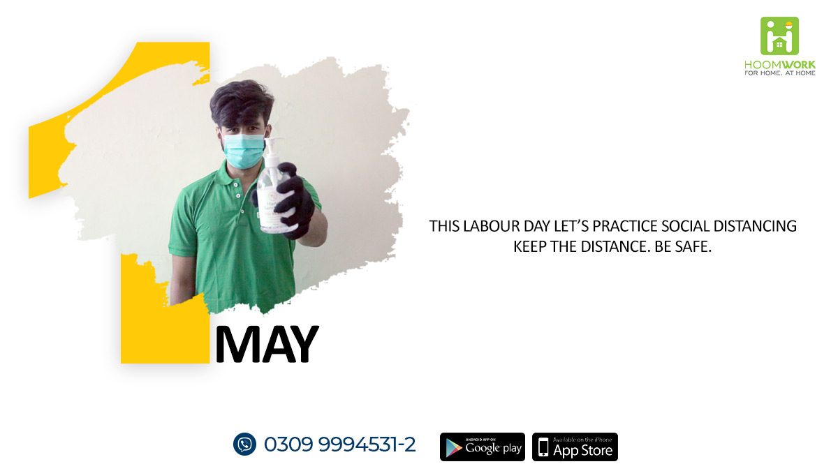 hoomworkpk's tweet photo. Our karigars are practicing social distancing. Wherever they go for work they make sure to keep their masks, gloves, hand sanitizer with them. In this corona crises We request you too to keep the distance so they can do your work safely.
#hoomwork #LabourDay #labourdayweekend https://t.co/NeeCRe0ZoL