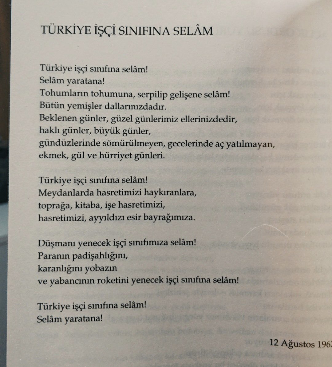 Guten Arbeiterkampftag! 🌹 

1 Mayıs Emek ve Dayanışma günümüz kutlu olsun! 🌹

#1Mai