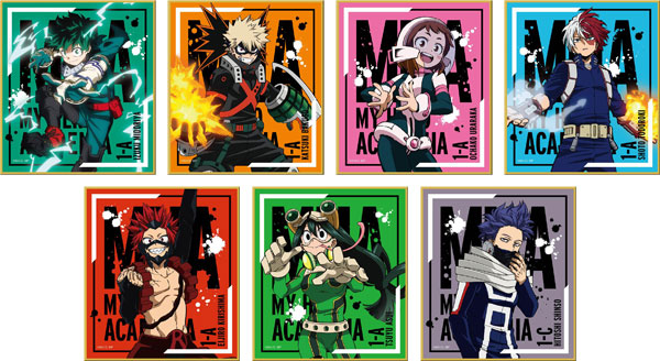 تويتر 僕のヒーローアカデミア グッズ情報 على تويتر あみあみで予約開始 10 Off 僕のヒーローアカデミア トレーディングミニ 色紙 アニメ5期ver T Co Fe28mlog0m アニメ5期版権のイラストを使用した トレーディングミニ色紙シリーズが登場 T Co