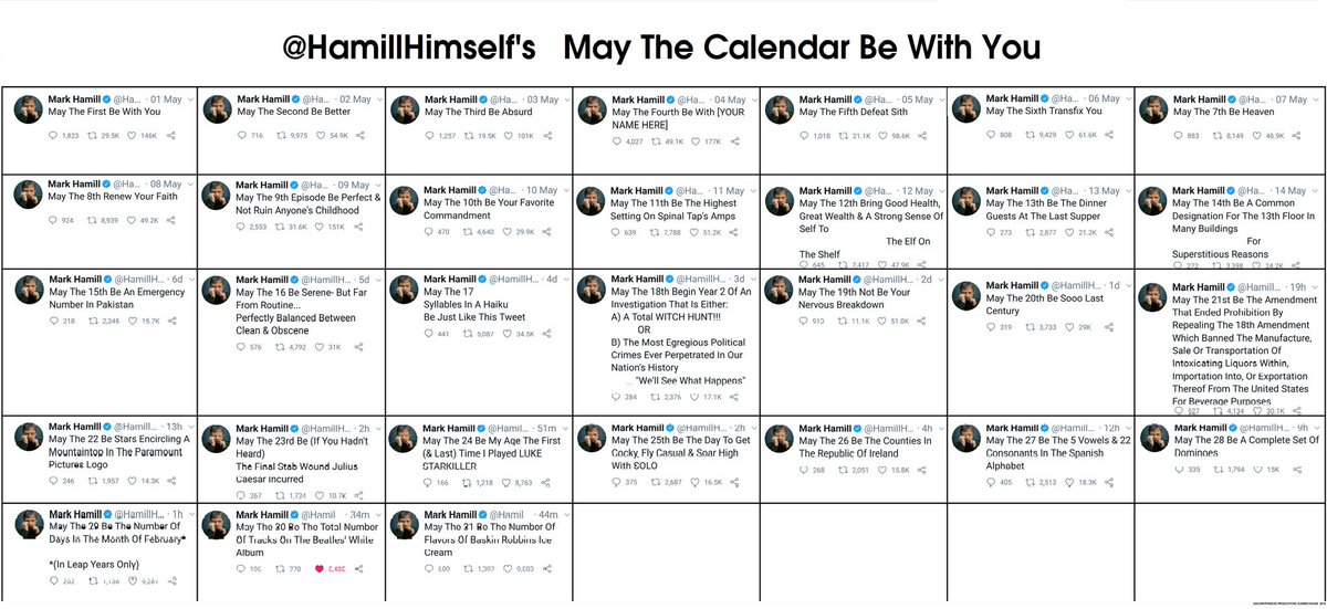 Mark Hamill Hamillhimself Twitter