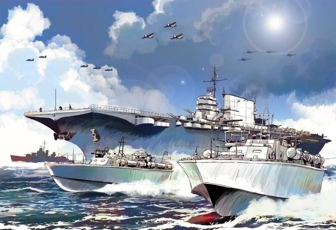 「水 第二次世界大戦」のTwitter画像/イラスト(人気順)
