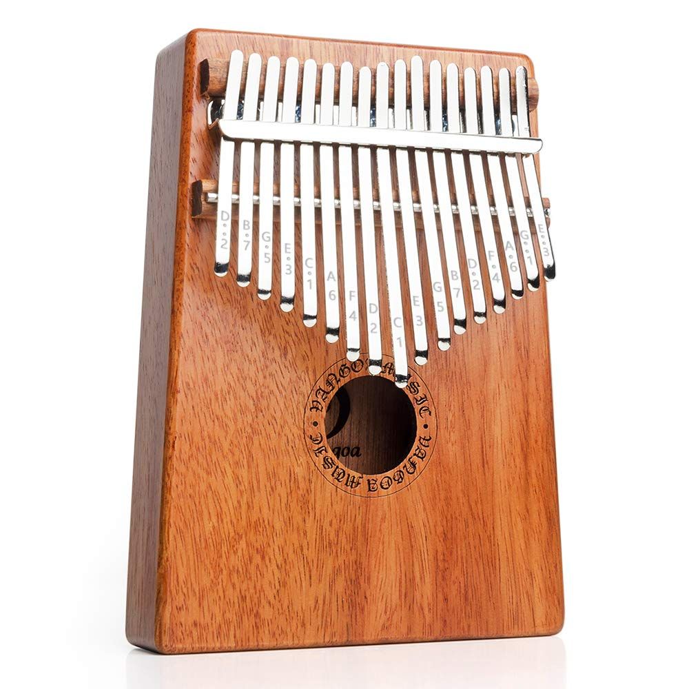 When Angela was little, she went to a music store with his dad and while he was looking at the guitars, she started touching the things there, and heard the sound of the Kalimba. She fell in love with it and has has one since then.