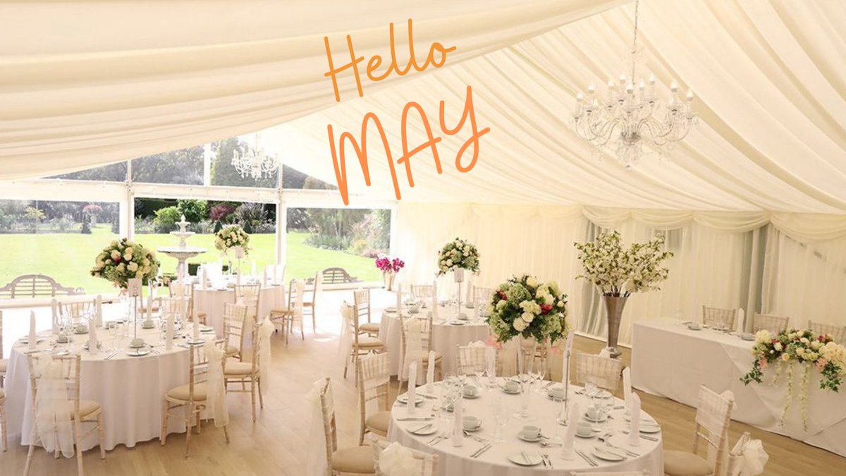 Well hello May! The spring is such fantastic time at Hutton Hall. #weddingday #hellomay #springtime #ukwedding #wedding #bride