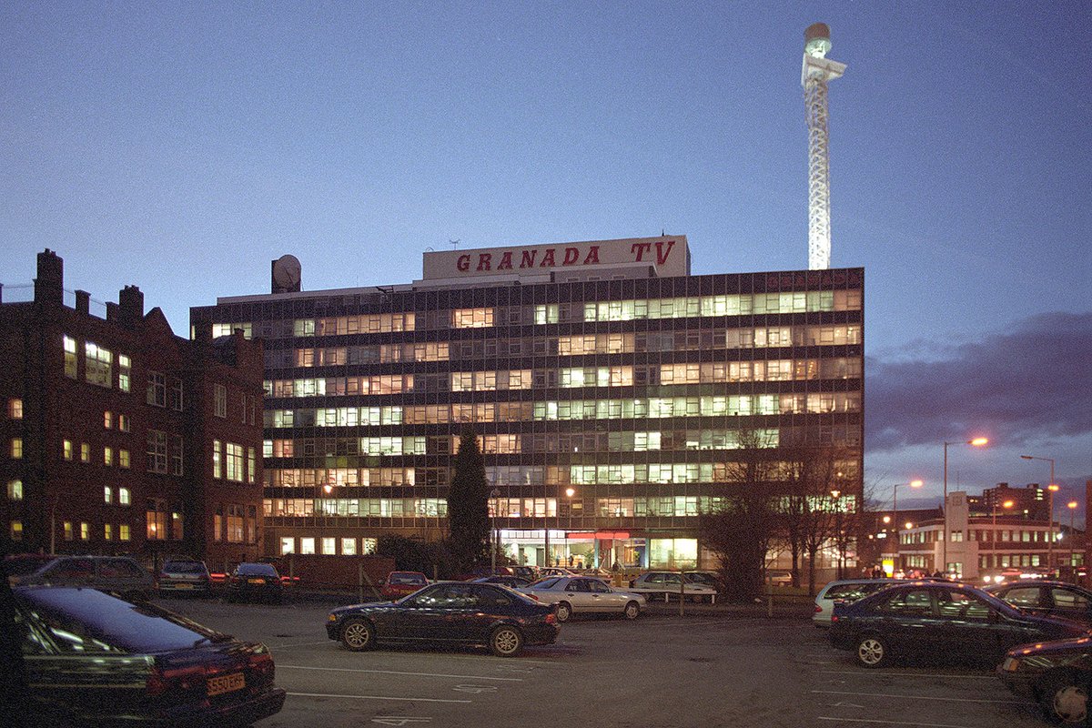 Here's the Granada studios on Quay Street in 1998 - a part of Manchester which has changed significantly since then...