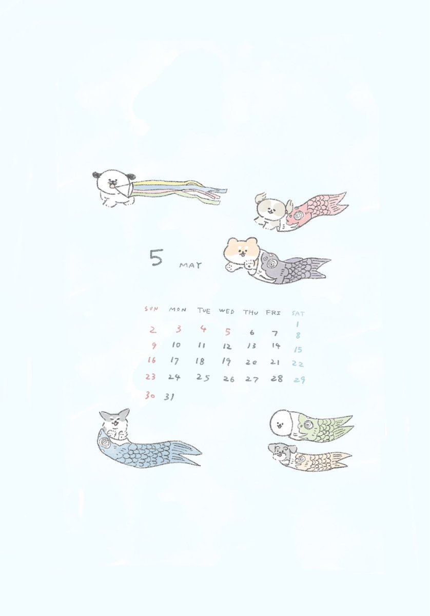 calendar (medium) no humans white background fish simple background animal animal focus general  illustration images