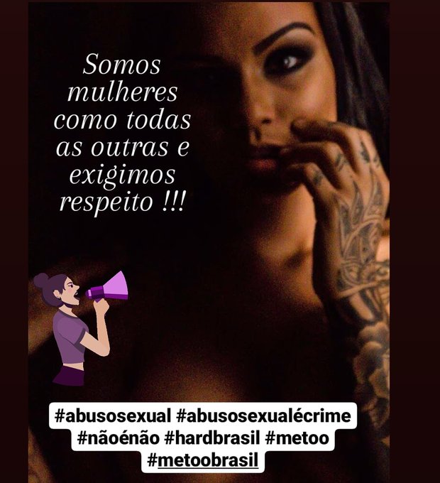 PROFISS&Atilde;O NENHUMA &Eacute; CONVITE PARA ABUSO SEXUAL .  Quantas novas v&iacute;timas al&eacute;m das 9 que j&aacute; apareceu s&atilde;o<a href="/tag/metoo"class="tags"><span>#metoo</span></a><a href="/tag/abusosexual"class="tags"><span>#abusosexual</span></a><a href="/tag/abusosexual%C3%A9crime"class="tags"><span>#abusosexual&eacute;crime</span></a><a href="/tag/n%C3%A3o%C3%A9n%C3%A3o"class="tags"><span>#n&atilde;o&eacute;n&atilde;o</span></a>