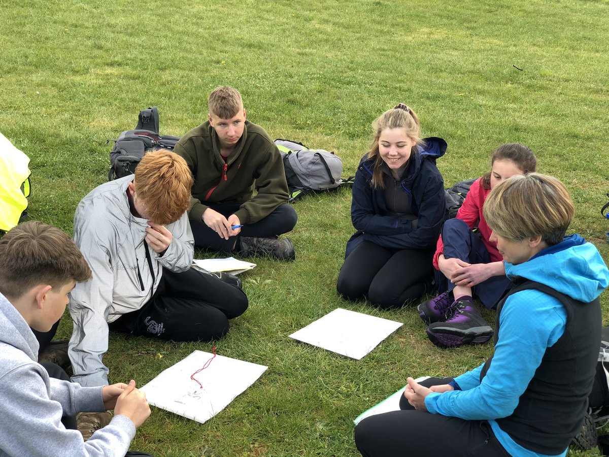 4th &amp; 5th Form all set for their Bronze DofE Practice Walk at <a href="/HaylesFruitFarm/">Hayles Fruit Farm</a> So good to be back outside having fun with friends! 🏕☀️⛰