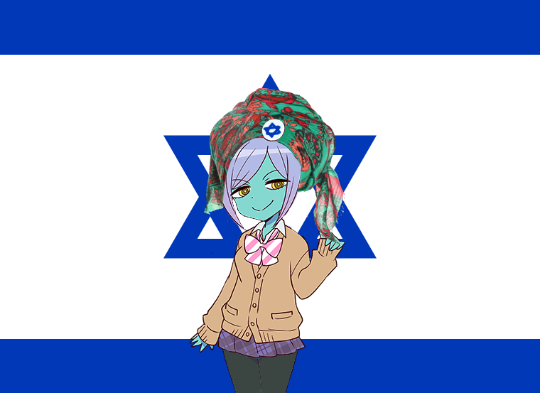 Fave_Jewish's tweet photo. Midori from Space Patro Luluco is Jewish! https://t.co/vyJodSLi5t