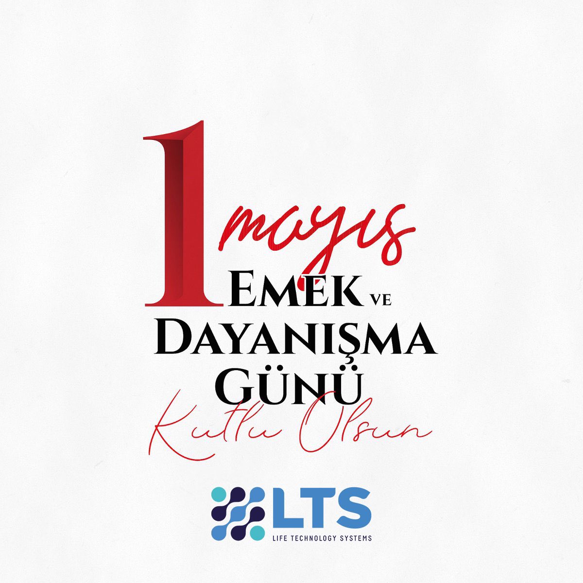 1 Mayıs Emek ve Dayanışma Günü Kutlu Olsun.
#1mayis #emekdayanisma #iscibayrami #ltsbilisim #guvenergrup