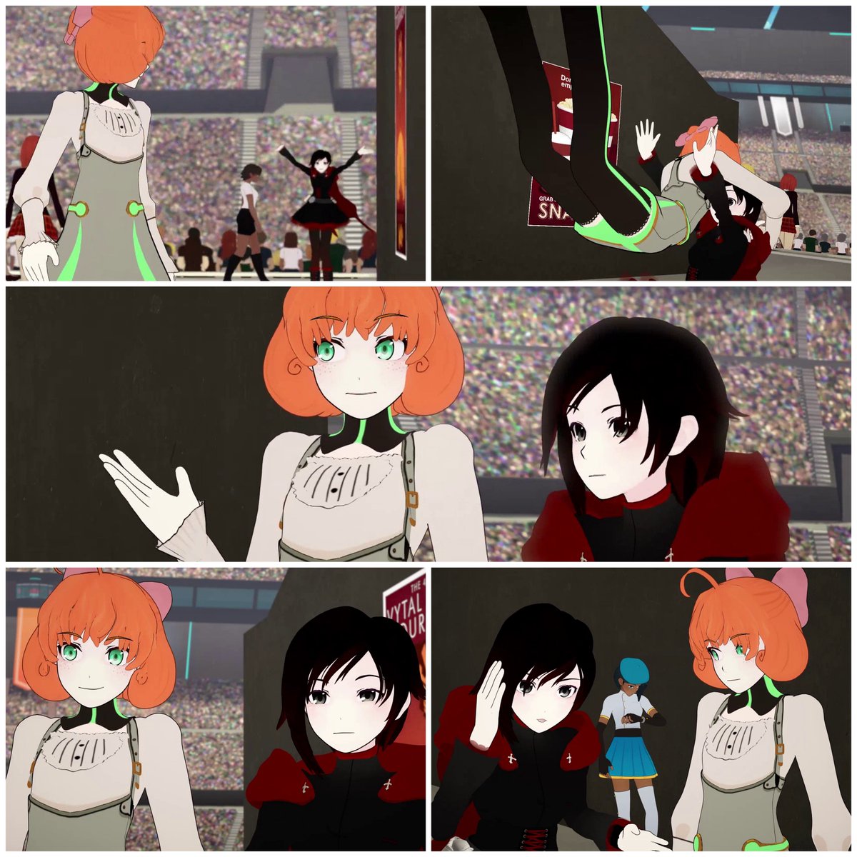 Aselee8Collage's tweet photo. ❤️💚
#rwby #rubyrose #pennypolendina #nutsanddolts https://t.co/BjyVCNDI0n