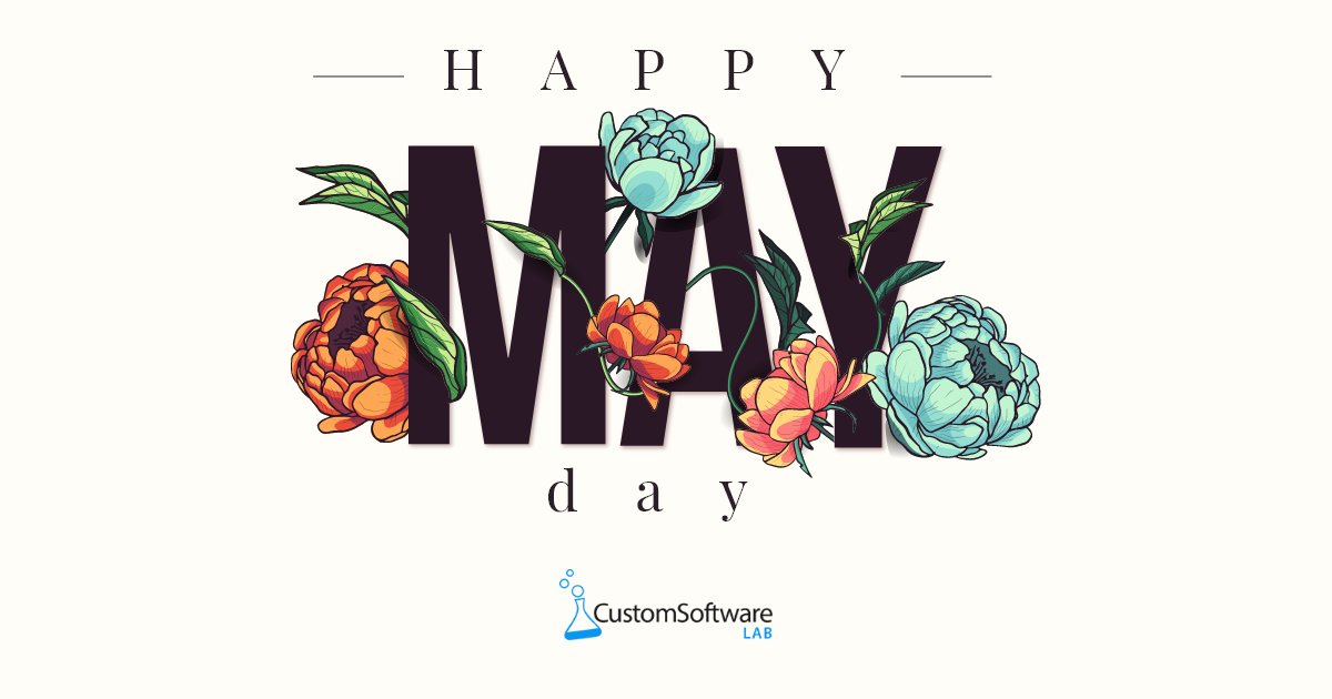 thecsl9's tweet image. Happy May 1st from all of us at #CustomSoftwareLab
#May1st #Spring