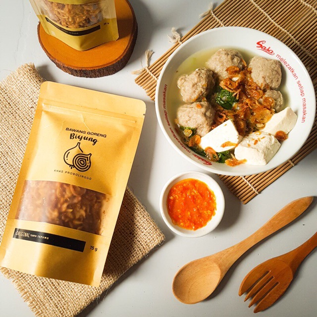 Saya menjual bawang goreng biyung ... seharga Rp16.000. Dapatkan di Shopee sekarang! shopee.co.id/andrianierma/4… #ShopeeID