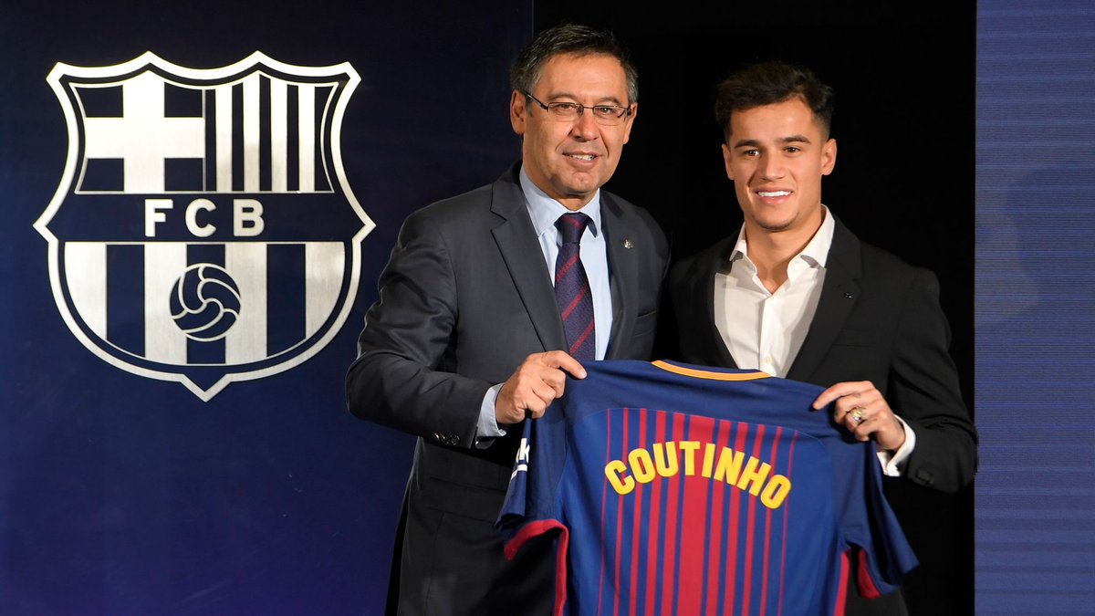 Surtout que 6 mois plus tôt, Philippe Coutinho avait été acheté par le FC Barcelone pour une somme estimée à 120 millions d'euros (+ 40 de bonus). Le Brésilien avait passé 5 saisons du côté de Liverpool. Pour quels résultats ? Rien de bien glorieux.