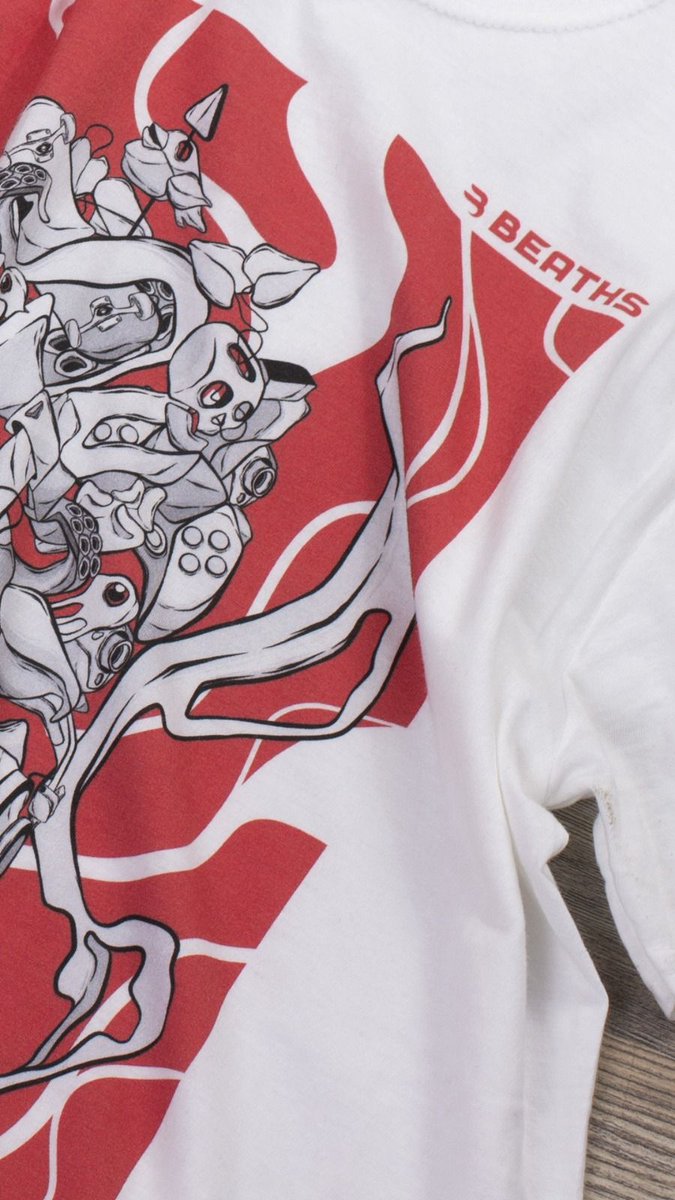 BeathsCommunity's tweet image. Red is the color of passion!
Expand your senses with this absolutely comfy Tee: seamless, high-quality print and too cool design! 

⁠👕 Red VR Tee is still available on  beaths.com 🔥⠀

#BeTheOne #GamingApparel #BeathsTribe