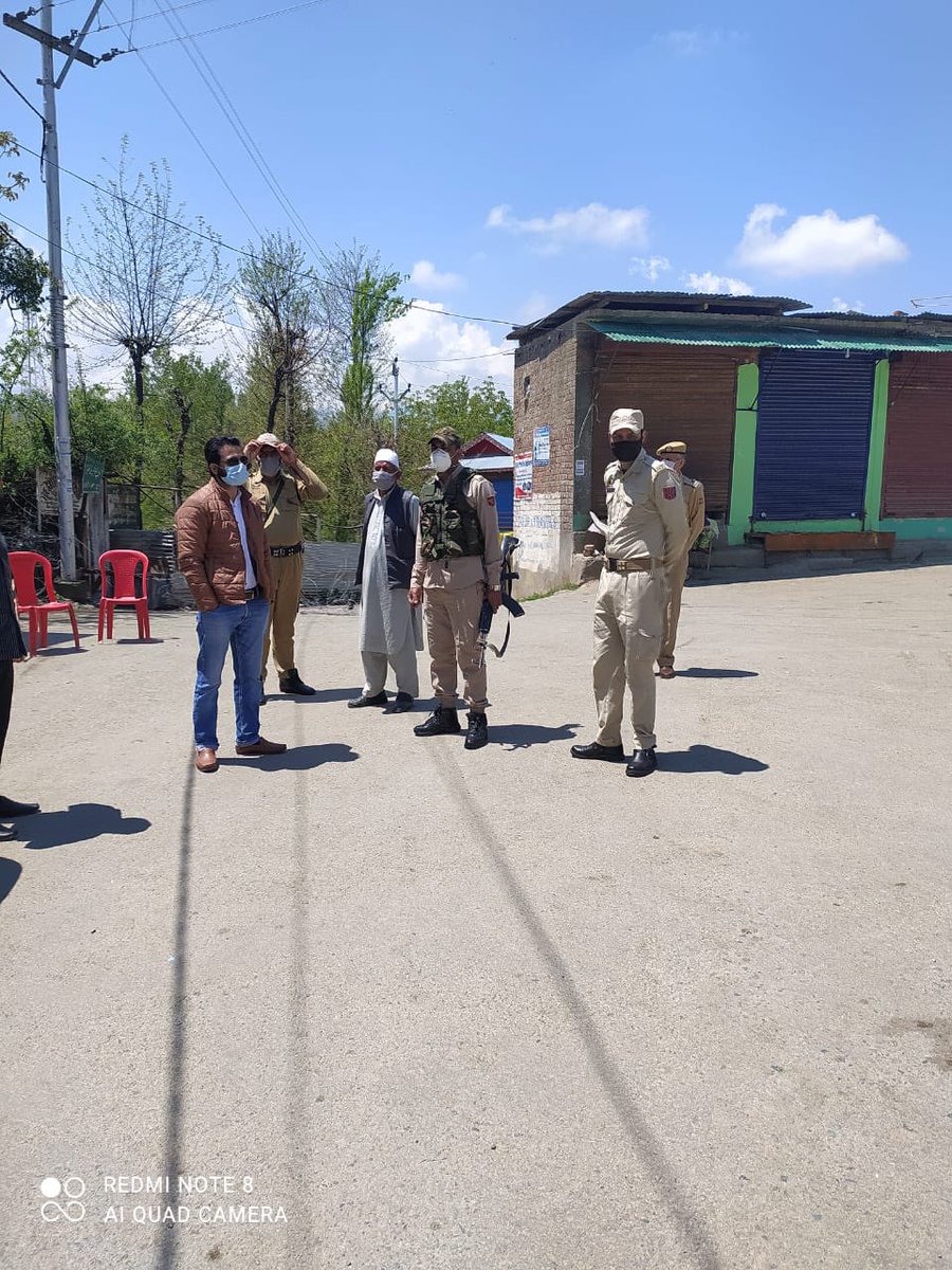 Imposition of complete lockdown in Tehsil headquarter Khansahib..