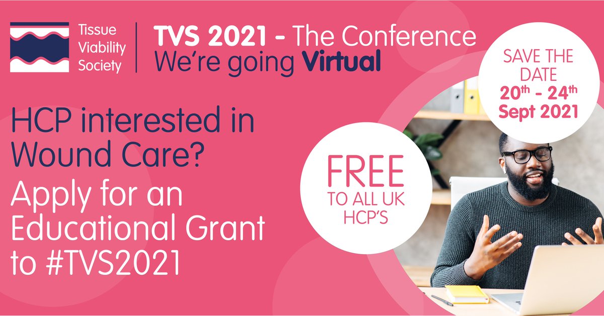 SoTV_UK's tweet image. The TVS are delighted to offer Educational Grants for students &amp;amp; healthcare professionals to #TVS2021 Virtual - The Conference taking place from the 20-24 September! To find out more and apply now, click here tvs.org.uk/educational-gr…