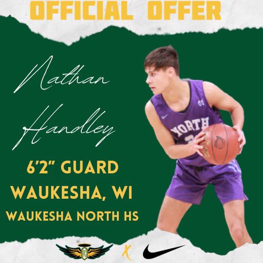 Nathan Handley (@nathanhandley10) on Twitter photo Blessed to receive an offer from Presentation College! Thanks <a href="/CoachAlTyrrell/">Alex Tyrrell</a> for the opportunity Blessed to receive an offer from Presentation College! Thanks <a href="/CoachAlTyrrell/">Alex Tyrrell</a> for the opportunity