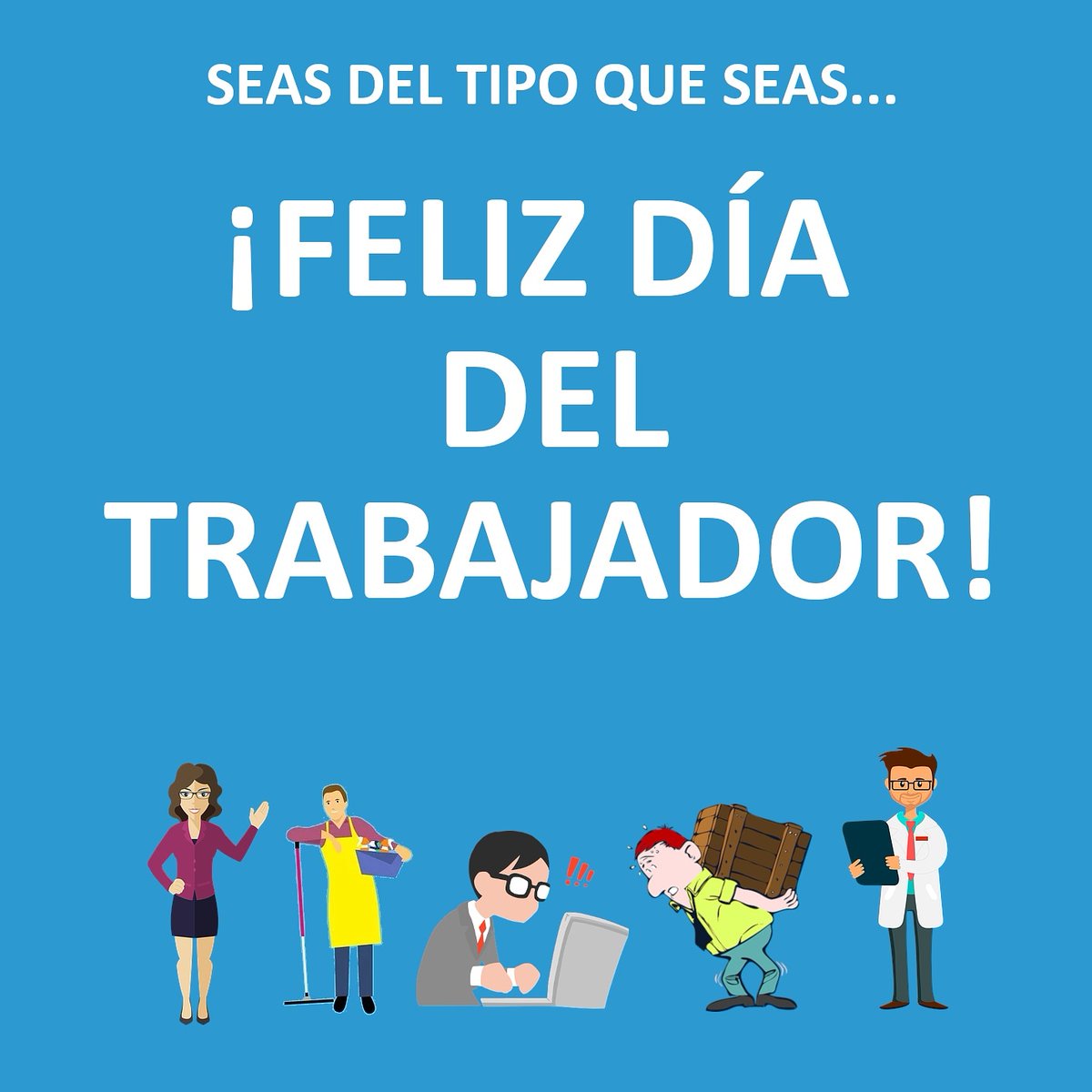 Buen y feliz día del #trabajador a tod@s 😁
Y aunque los #comercios cierren, nosotros abriremos hoy también en #galeriesmalda junto con muchos de nuestros vecinos, así que no dudéis en visitarnos.
Y sí, mañana también abrimos para regalos de última hora para las #mamás jugonas😁.
