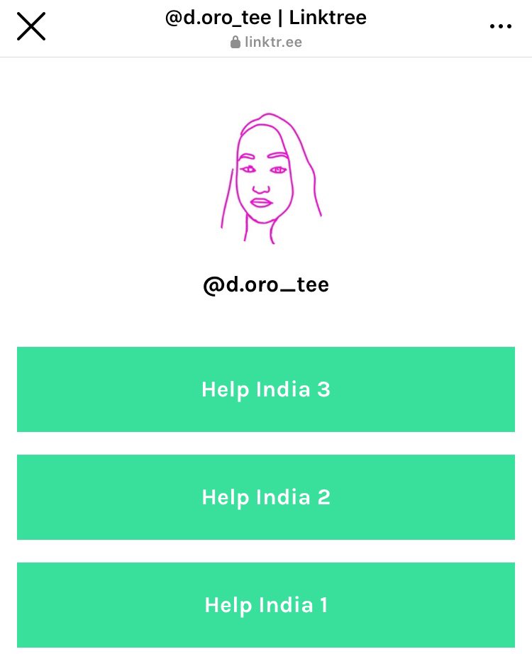 #India is currently facing the world's worst coronavirus outbreak. The first three links on linktr.ee/D.oro_Tee are resources where to donate and how to help! Please spread awareness &amp; donate if you can.  #IndiaNeedsOxygen #IndiaCovidCrisis