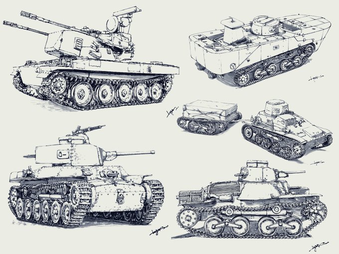 「素人戦車お絵描き」のTwitter画像/イラスト(新着))