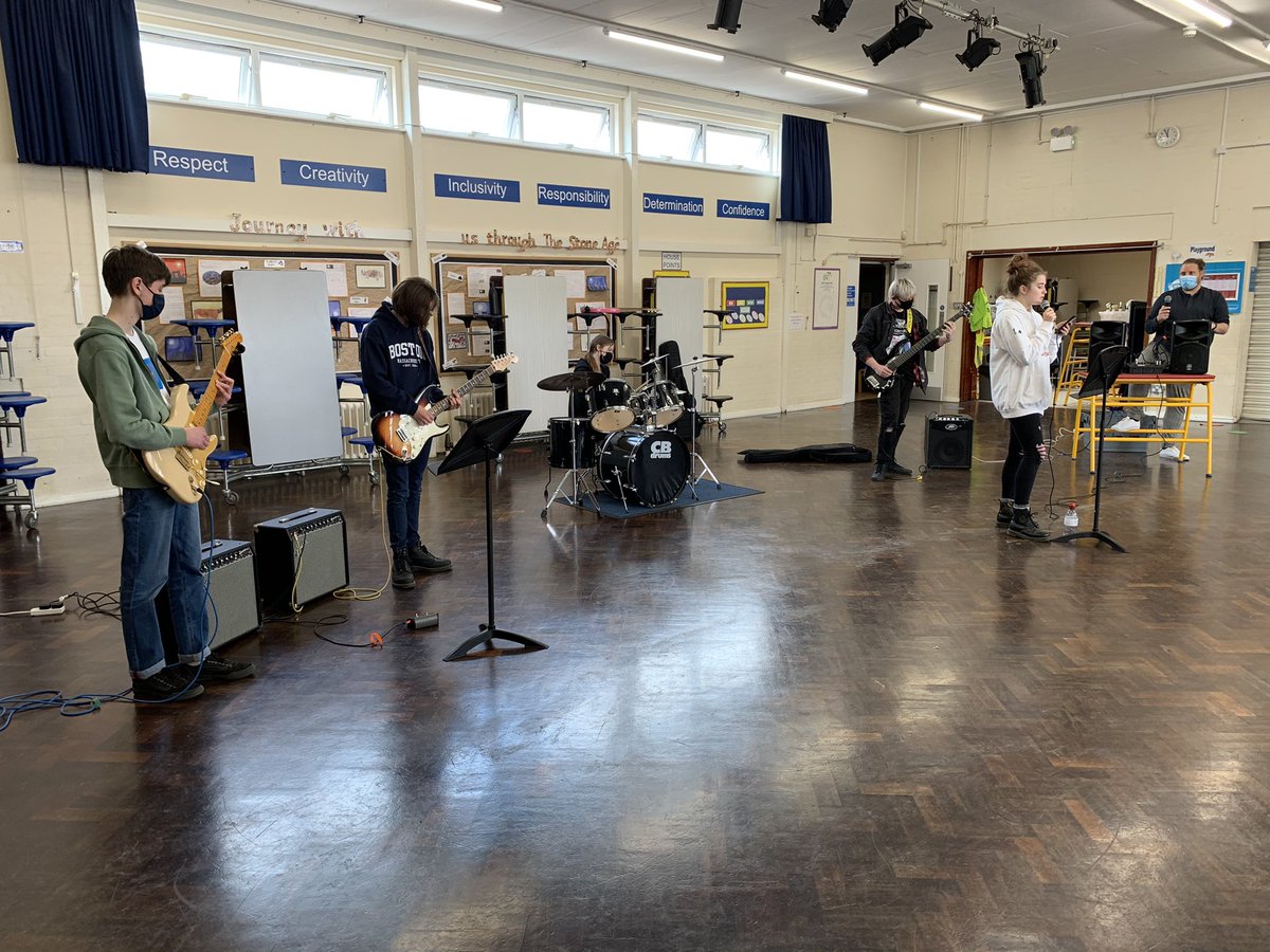 Good to be back in Rock School