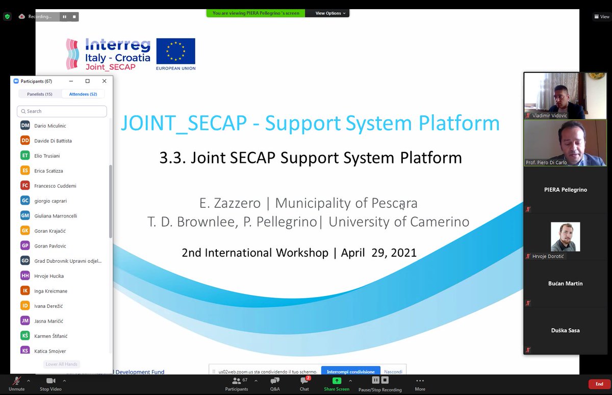 JointSecap's tweet photo. 2nd International Workshop of Joint_SECAP project was held on 29th of April 2021, dealing with actions for climate change adaptation https://t.co/1S2lbyx8WU https://t.co/eM3Rd33o7A