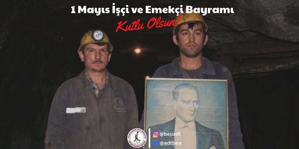 adtbeu's tweet photo. Alın teriyle hayata değer katan tüm emekçilerin birlik, mücadele ve dayanışma günü 1 Mayıs İşçi Bayramı kutlu olsun! https://t.co/bPPhv3tnmh