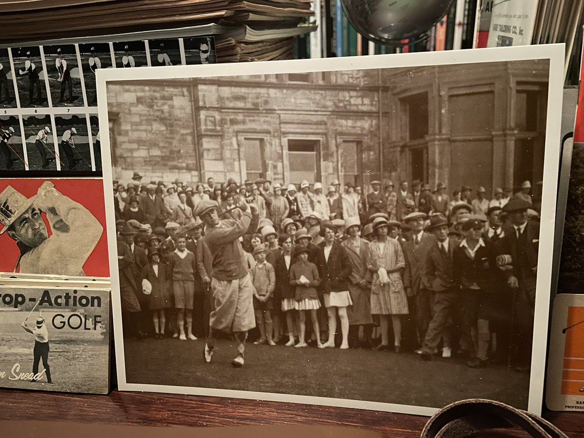 <a href="/BruceDevlin13/">Bruce Devlin</a> <a href="/tooeytoogood/">anthony toogood</a> <a href="/mikeclaytongolf/">Mike Clayton</a> Prior to that the most recent time Bob Jones had been on the first tee at St Andrews was 1936 (pictured) - he arrived unannounced yet 2000 odd locals heard about this by word of mouth and came to acknowledge him in their town again. Actual word of mouth. Human to human.