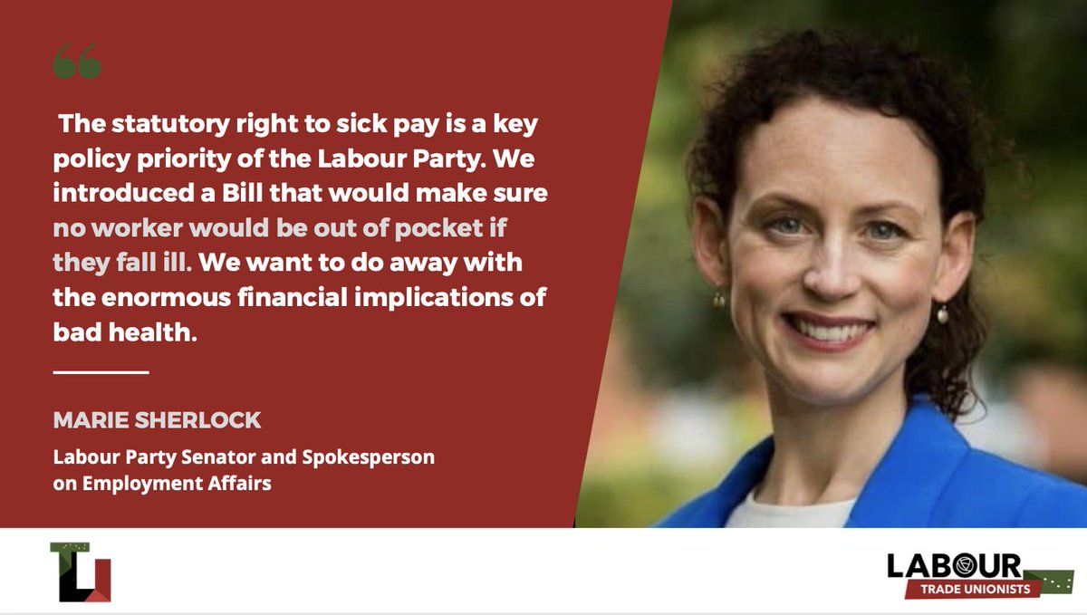 ❝ The statutory right to #sickpayforall is a key policy priority of the @Labour Party. We introduced a Bill that would make sure no worker would be out of pocket if they fall ill. We want to do away with the enormous financial implications of bad health. #NoGoingBack #MayDay2021