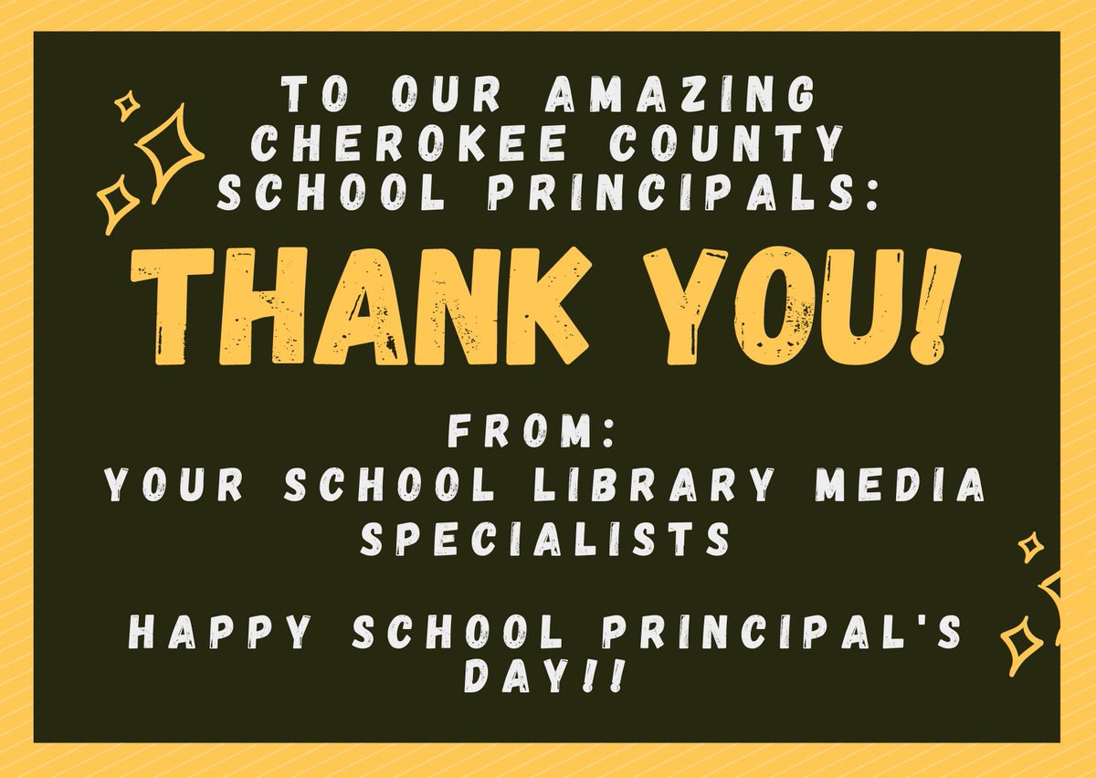 What would you like to thank your principal for this year?