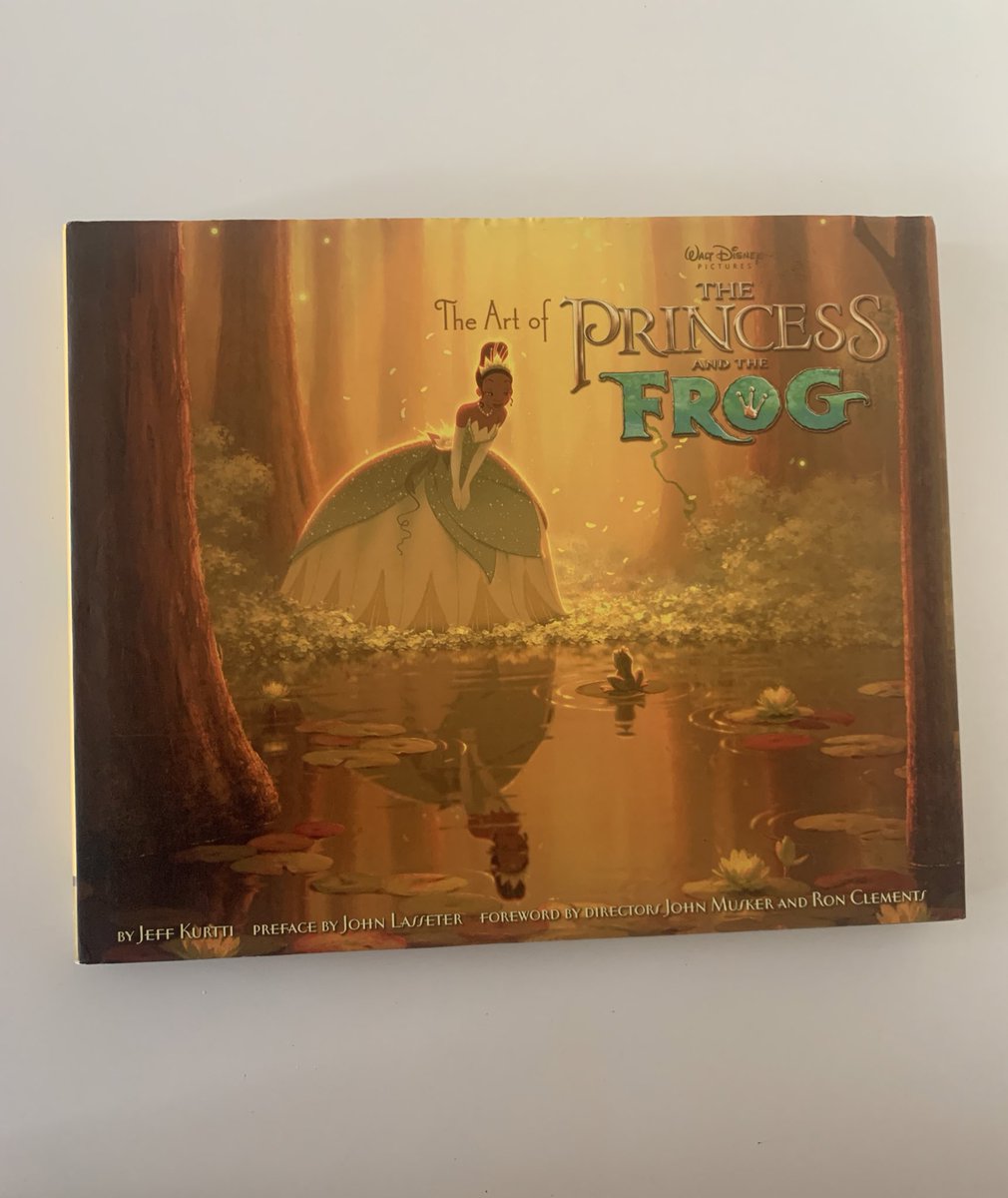 4. The Art of the Princess and the Frog

I mean you all know this one was gonna be here bc this is one of my fave movies. This book is super rare so I'm so grateful I managed to get a copy. Another one with stunning designs and colour throughout. 