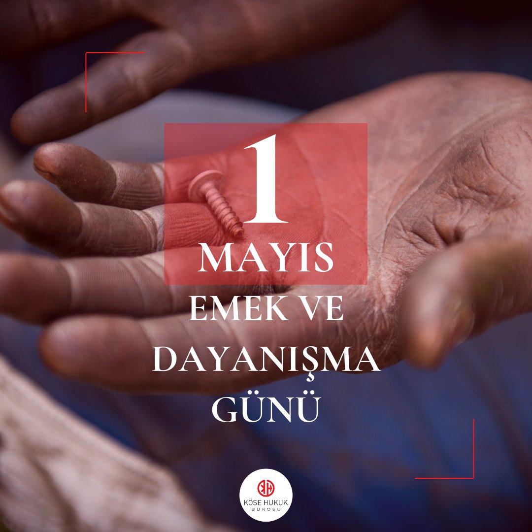 #1MayısİsciveEmekciBayramı #1MayisEmekveDayanismaGunu kutlu olsun.