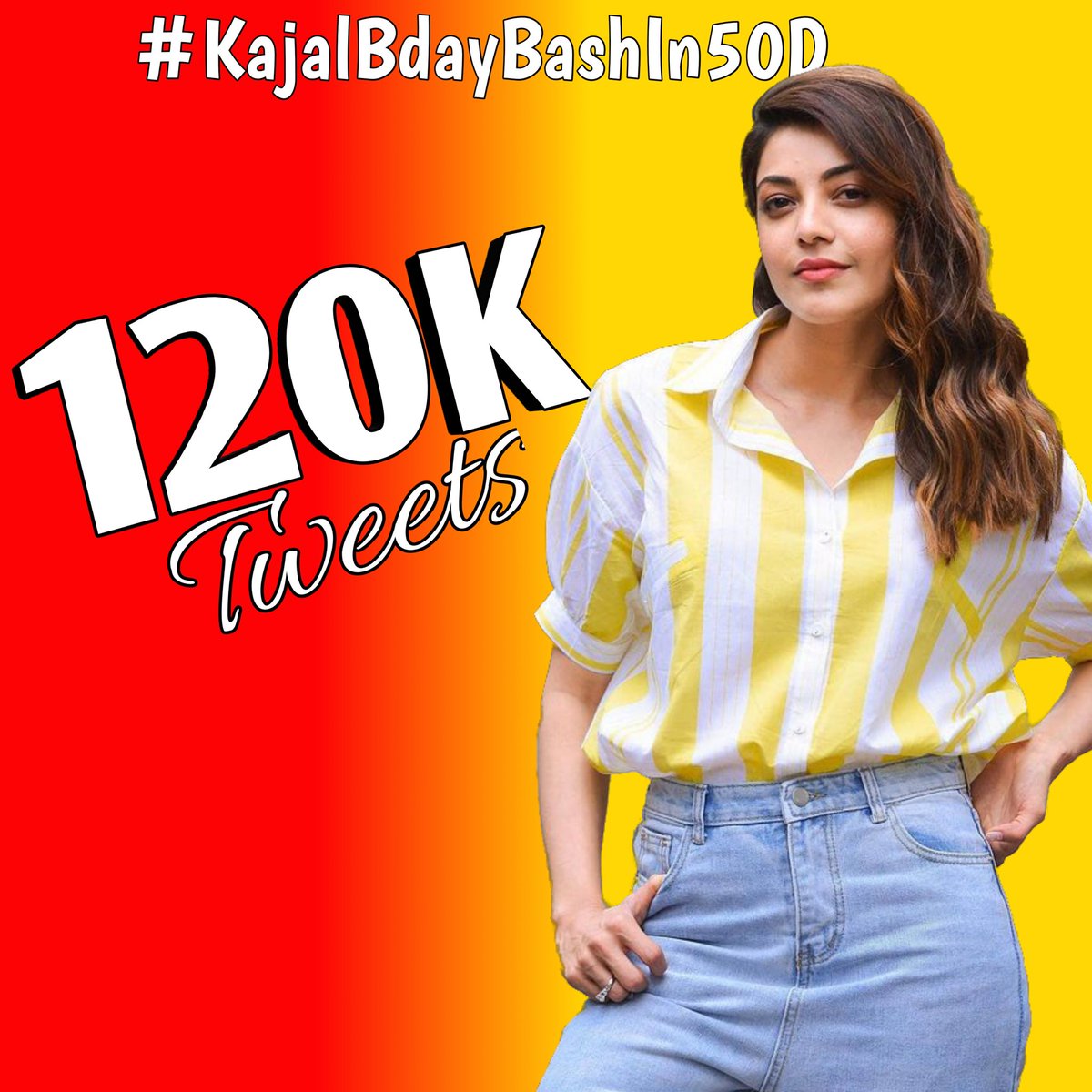 GayatriKajalian's tweet photo. 120K Tweets Done n Dusted 💥💃
#KajalBdayBashIn50D
@MsKajalAggarwal #KajalAggarwal https://t.co/tvS6vjCfz9