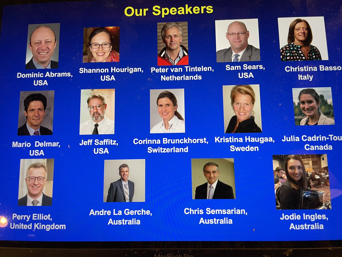 Excited to introduce the John’s hopkins 21st annual ARVD Famiky seminar. Thank you to our speakers from all over the world for their support