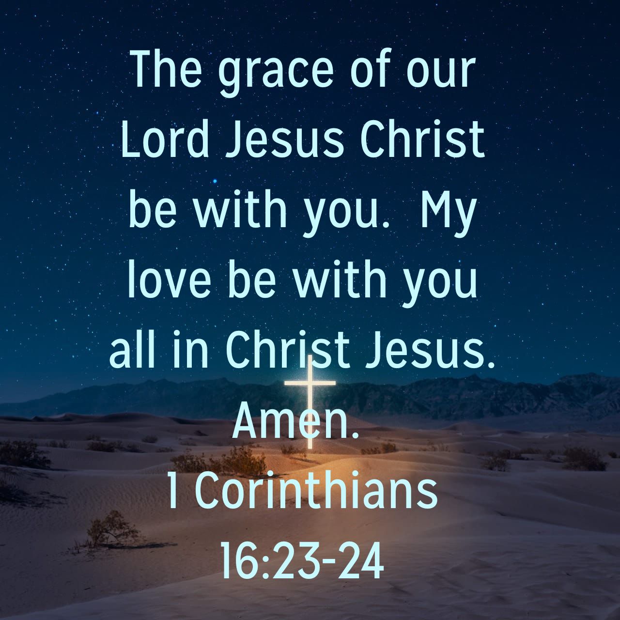 O Lord Jesus, I love You! I really love You!