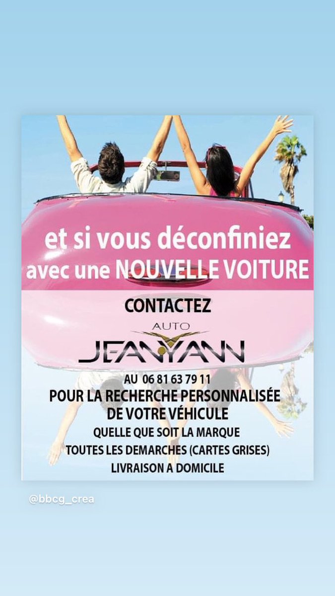 Erba_Event_67's tweet image. et si vous déconfiniez avec une NOUVELLE VOITURE
CONTACTEZ #JEANYANNAUTO AU  06 81 63 79 11
Voir le site web : jeanyannauto.com
#jeanyannauto #Recherchepersonnalisée #voiturepersonnalisée #modeleunique #SUV #sportive #decapotable #essence #diesel #compacte #Familiale