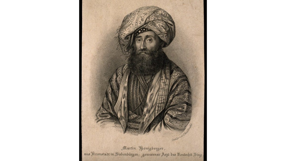 2/ It’s from ’35 Years in the East’ by Johann Martin Honigberger, an Imperial Austrian physician and traveller who was employed by Maharaja Ranjit Singh during the 1820s/30s and saw to Schoefft’s wounds.