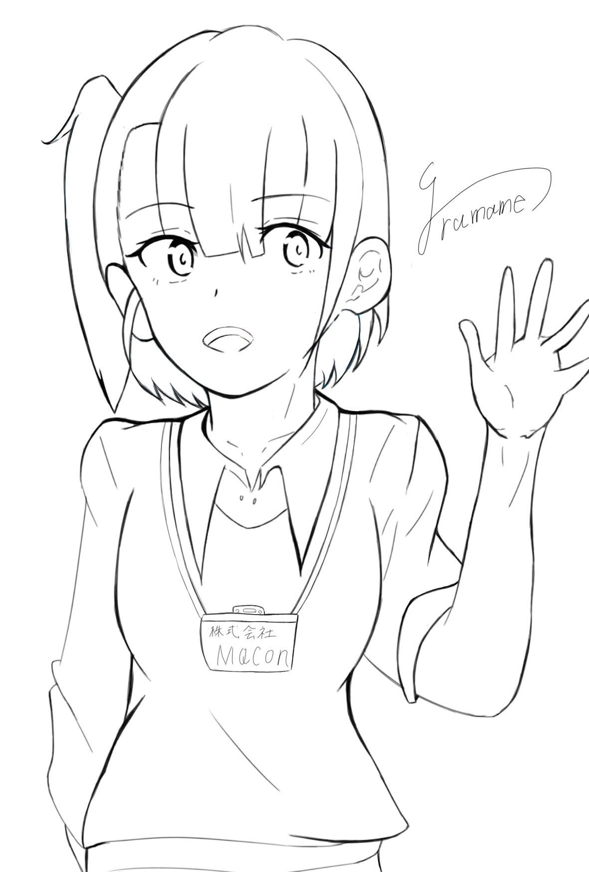 そらまめ Olソラちゃんが好き モナリザの戯言 モナ リザの戯言 イラスト T Co Viuipor0v5 Twitter