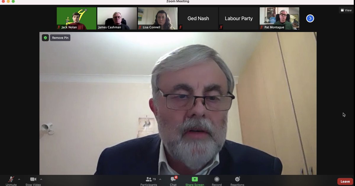 An incredibly insightful keynote speech from <a href="/JOConnorTweets/">Jack O'Connor</a> to the <a href="/Labour_TU/">Labour Trade Unionists</a> AGM after a fantastic webinar.

As political descendants of Connolly and Larkin, it is imperative that we as socialists and trade unionist unite this island based on class and common identity 🚩